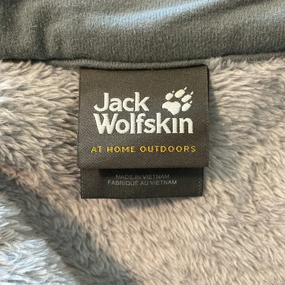 JACK WOLFSKIN bright green 3-in-1 jacket coat - Picture 4 of 8